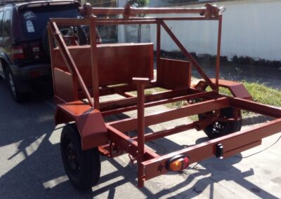 carretinha fazendinha personalizada